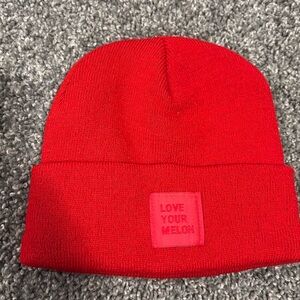 Love your melon winter hat